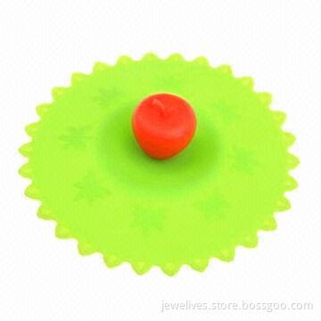 Candy-colored Silicone Cup Lid Cover